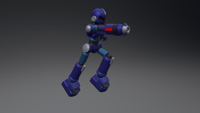 Megaman Concept 3D Model
