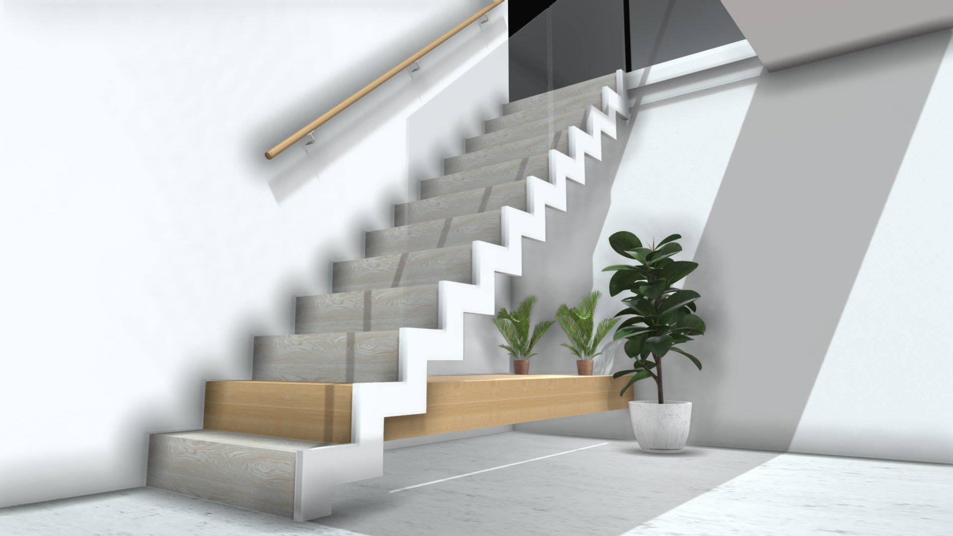 23172 - Crabtree Initial Design - 3D model by The Metal Staircase ...