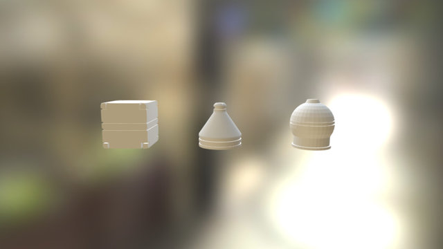 CG Cookies "Intro. to Blender" flow Exercise 1 3D Model