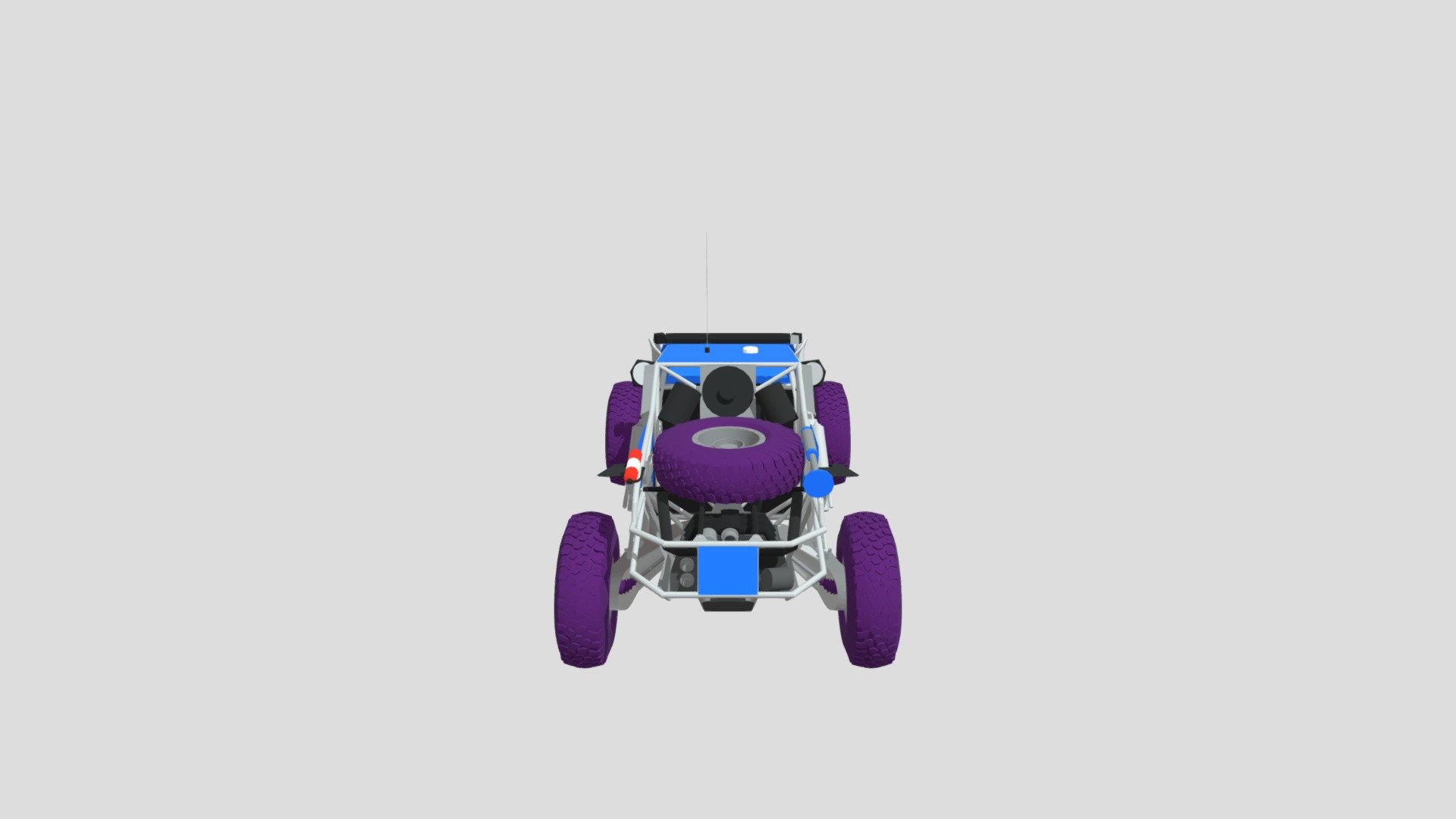 Subaru Desert Racer Model and UVs