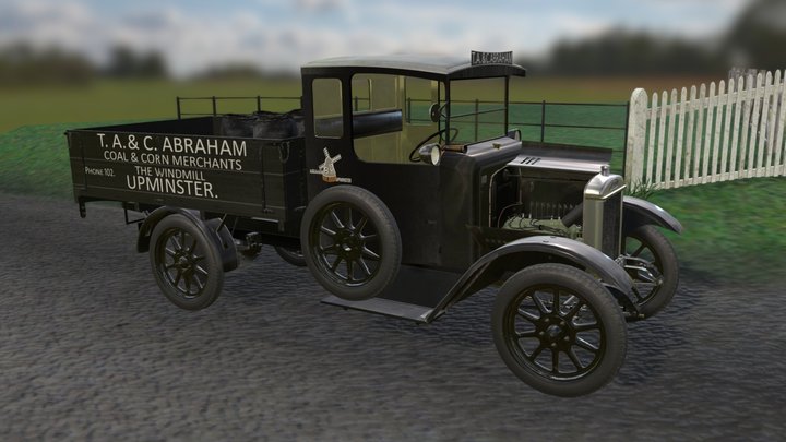 The Abrahams' truck 3D Model