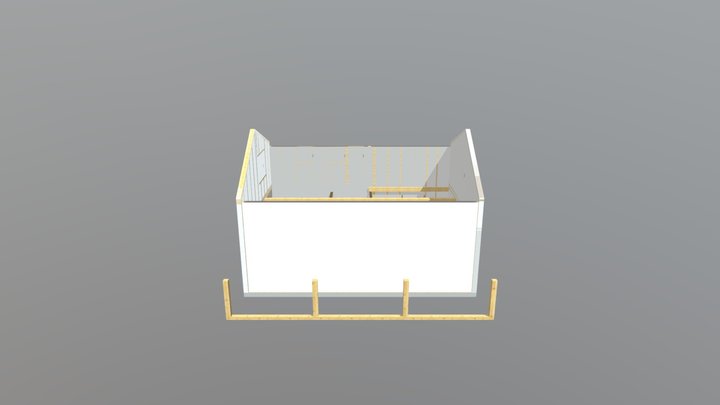 Meiler Stefan Holzhaus 2 Balkeblage.xml 3D Model