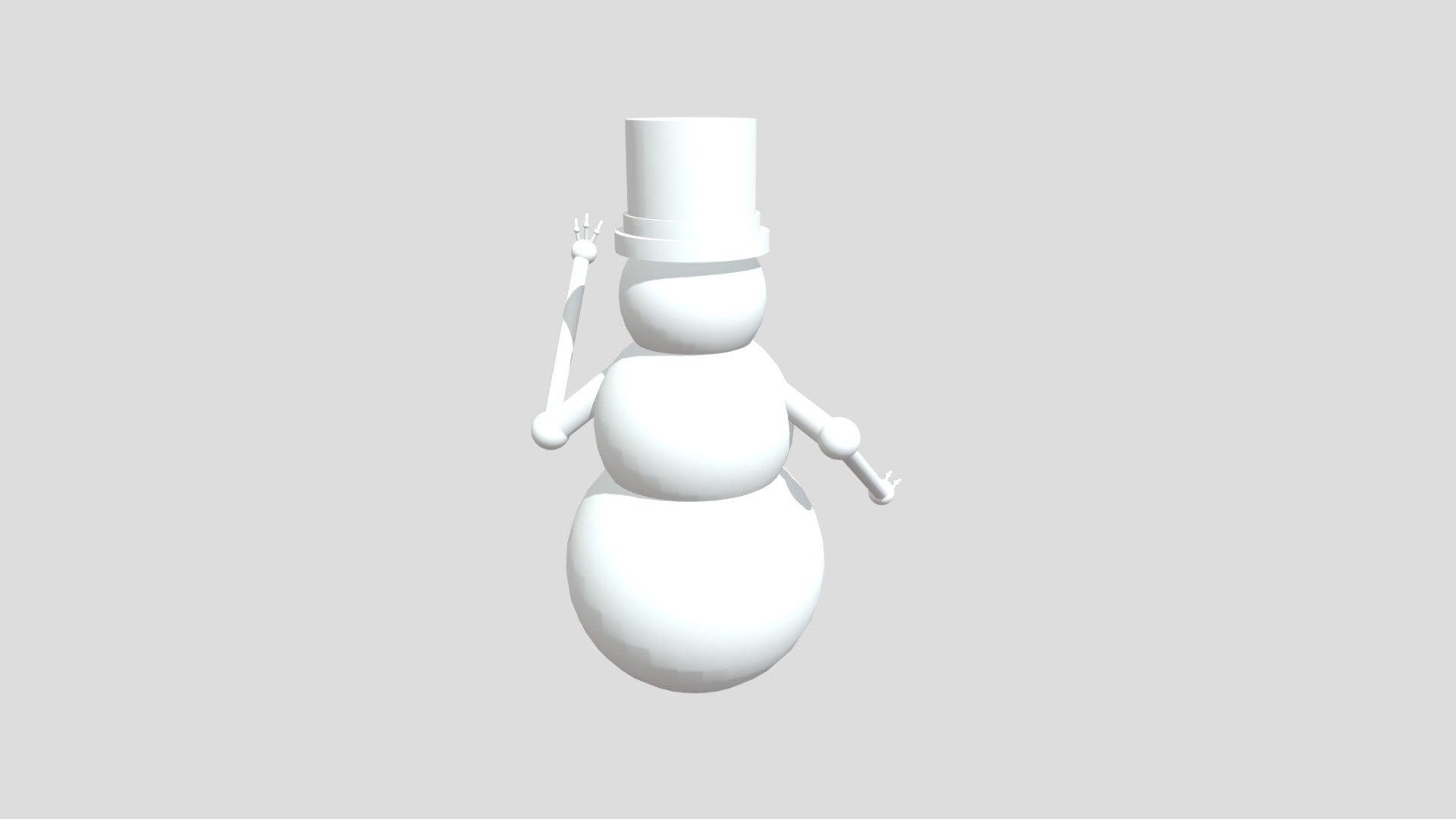 Boneco De Neve _ Iniciante - 3D model by Ronald Noetzold (Konde ...
