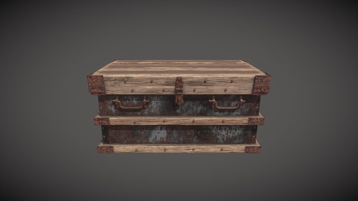 Old Chest 3D Model
