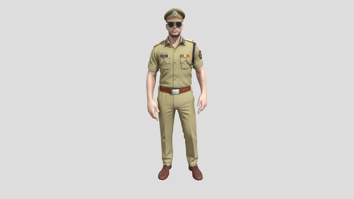 Indian_ipsofficer 3D Model