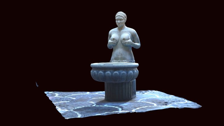 Fontana delle Tette 3D Model