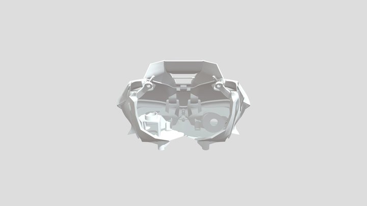 Headlamp Z800 3D Model