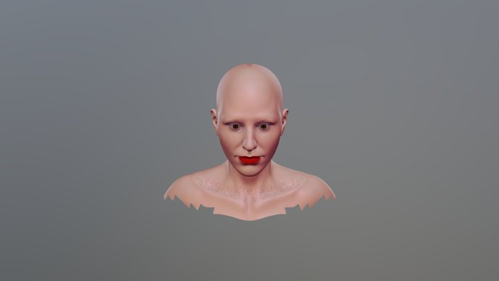 Fem head 3D Model