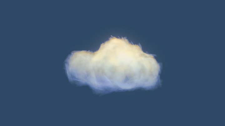 Cloud Test 3D Model