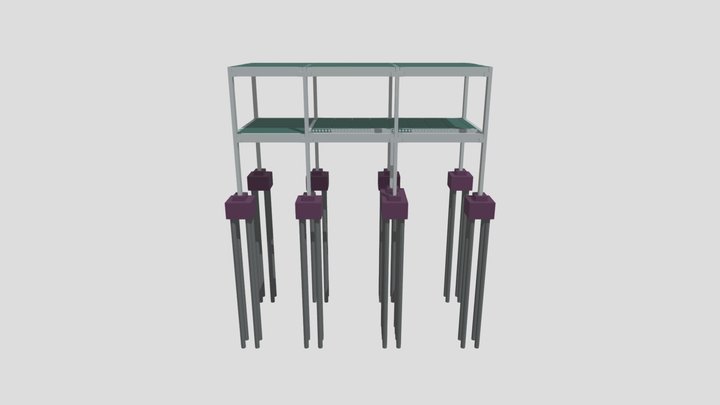 Pré-moldado - Modelo 3D Model