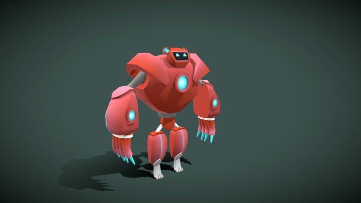 Robot sci fi 3D Model