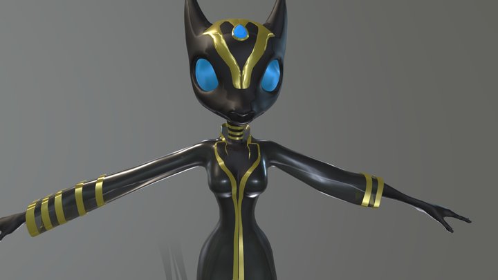 Bastet 3D Model