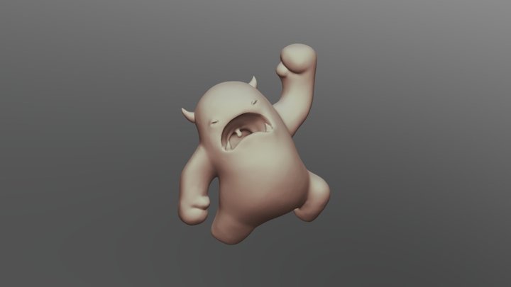 Melvin Sculpt 3D Model