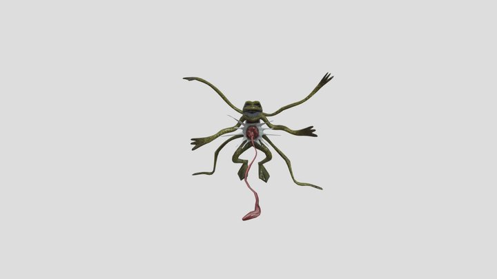 Ribbit 3D Model
