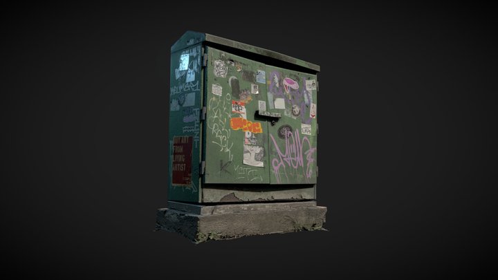 Electric Box 3D Model