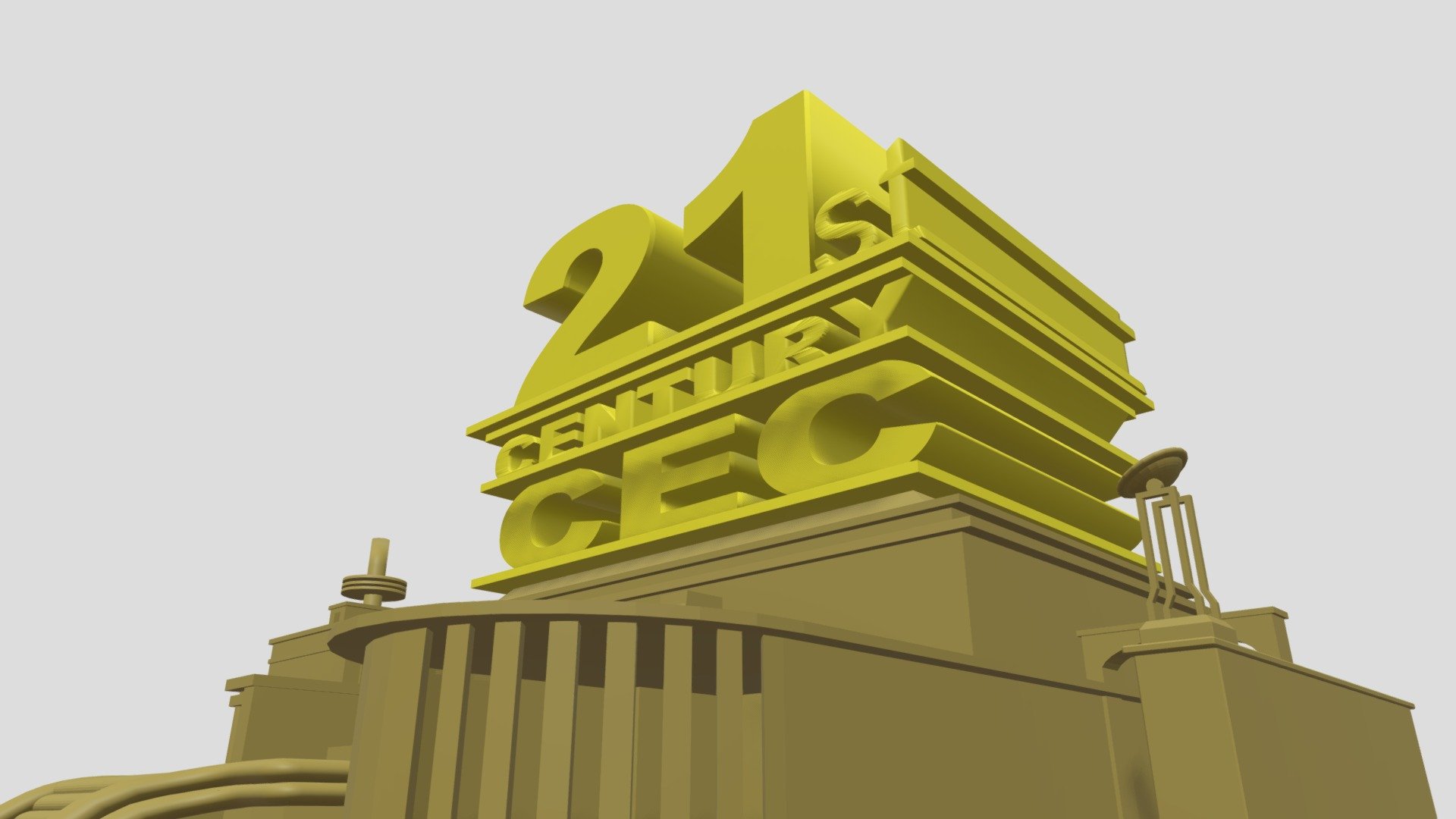 21st Century CEC Logo Remake - 3D model by demorea_simpson [6d2617b ...