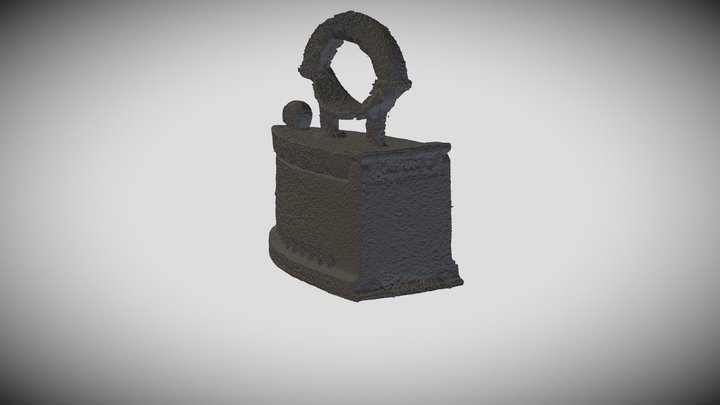 Old Coal Iron 3D Model