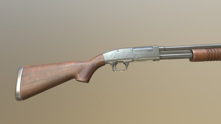 Mossberg 3D Model