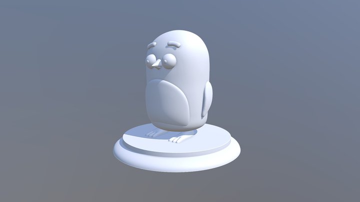 Penguin - Jb - Simple 3D Model
