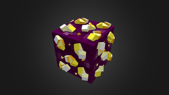 Ore block 3D Model