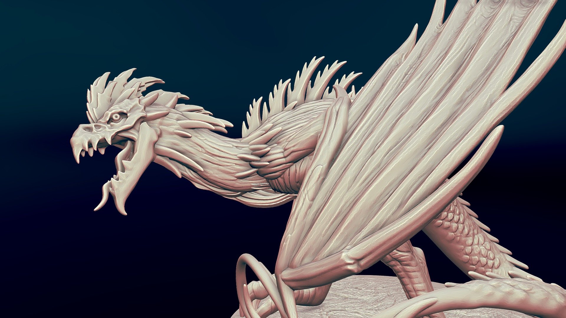 Basilisk 3D Printing Miniature 3D model by TheSurrealFactory [6d29b4f