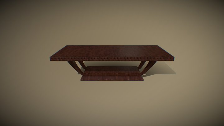 Table010 3D Model
