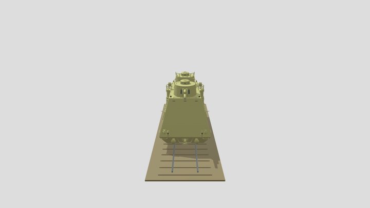 Armord_Train 3D Model