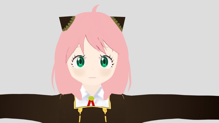 Anya Forger from Spy X Family 3D Model