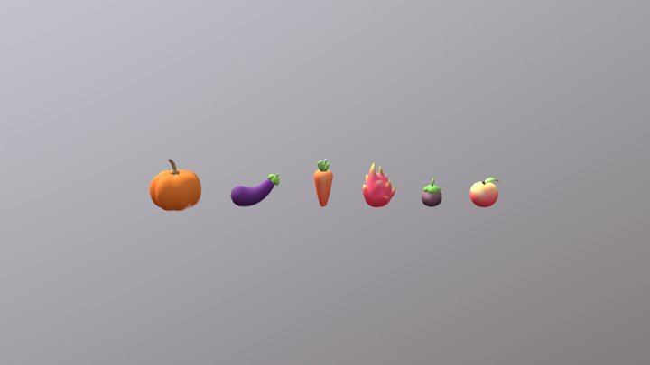 Fruit 3D Model