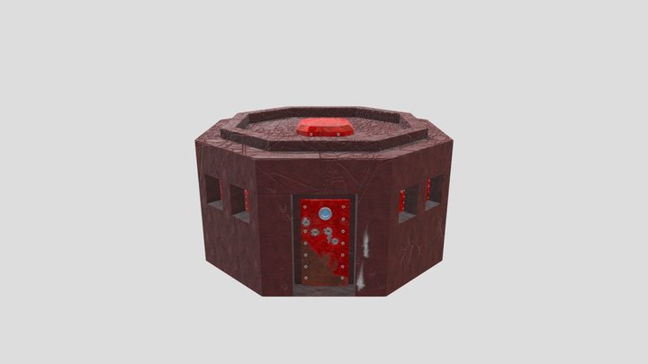 Bunker 2 3D Model
