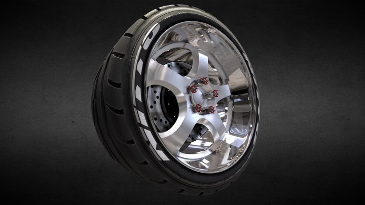 wheel 007 3D Model