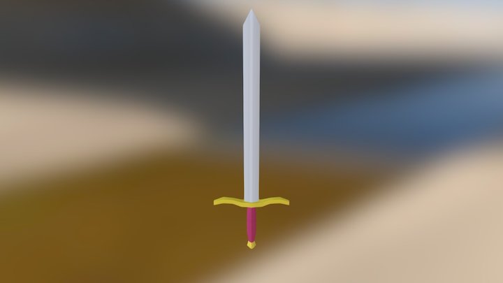 Sword 3D Model