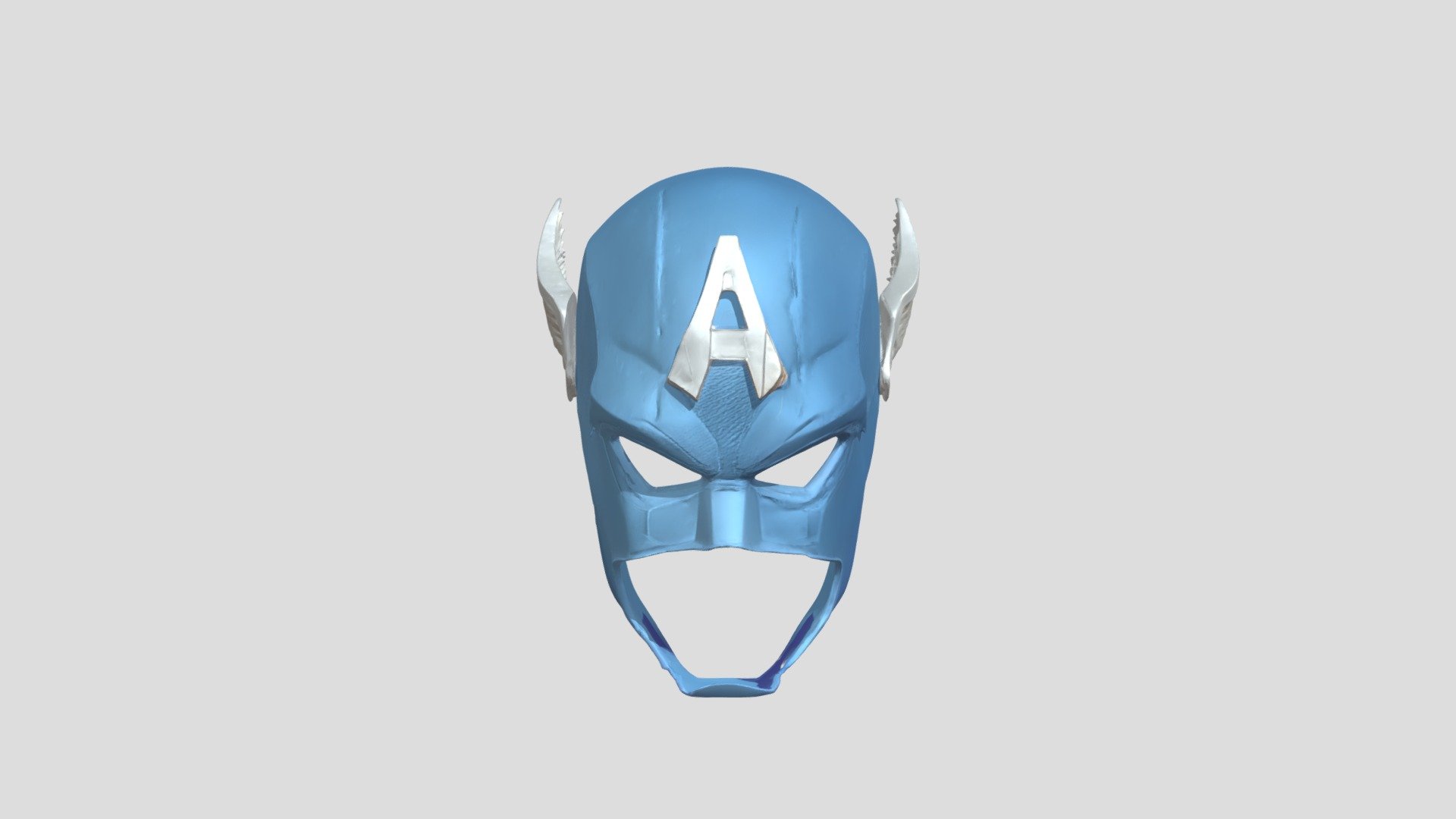 Captain America Mask - Download Free 3D model by cuongpc2k3 [6d2fc13 ...
