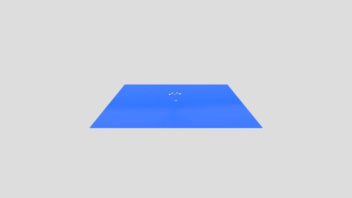 Low Poly Island 3D Model
