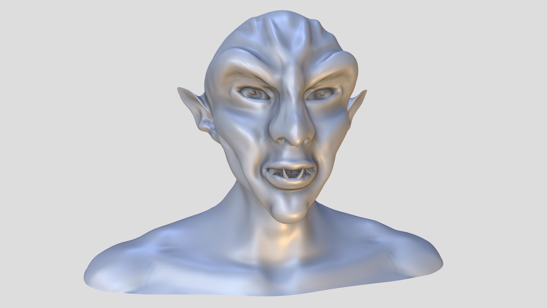 Vampire Bust 2 - 3D model by emijar [6d31814] - Sketchfab