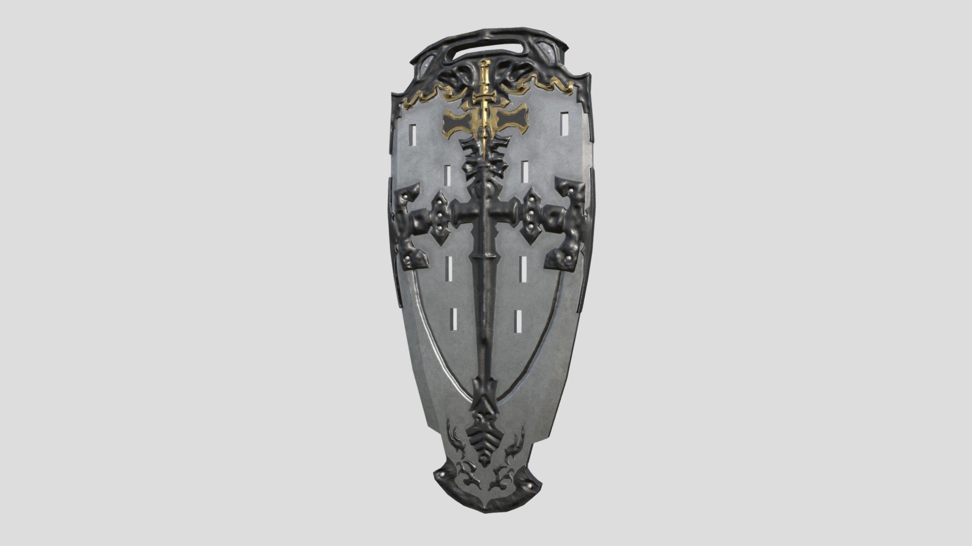 Elemental Shield Ffxiv High Poly Download Free 3d Model By Felipe