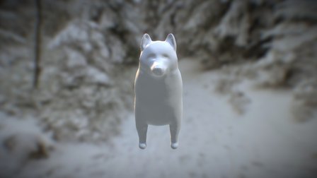 Dog WIP 3D Model