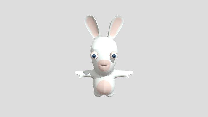 Rabbids 3D Model