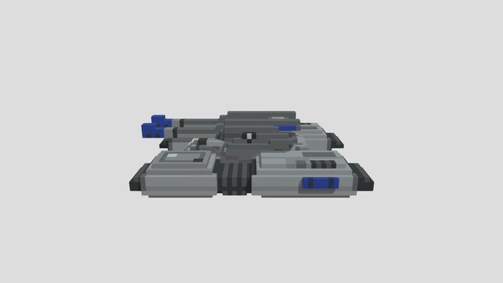 Mammoth Tank 3D Model