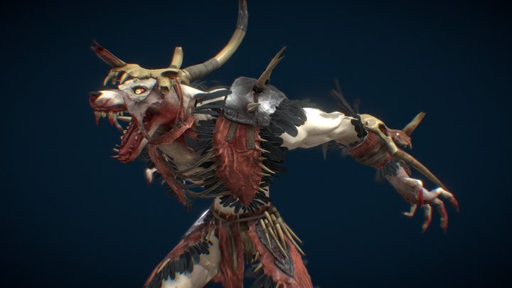 Werekin. Fan art 3D Model