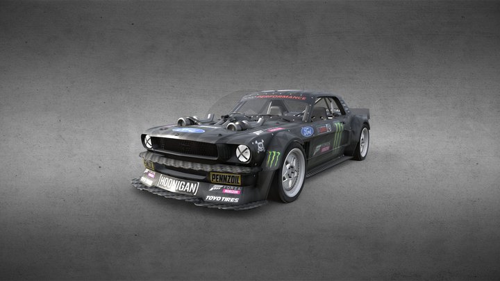 Hoonicorn V2 Rigged Blender 3D Model