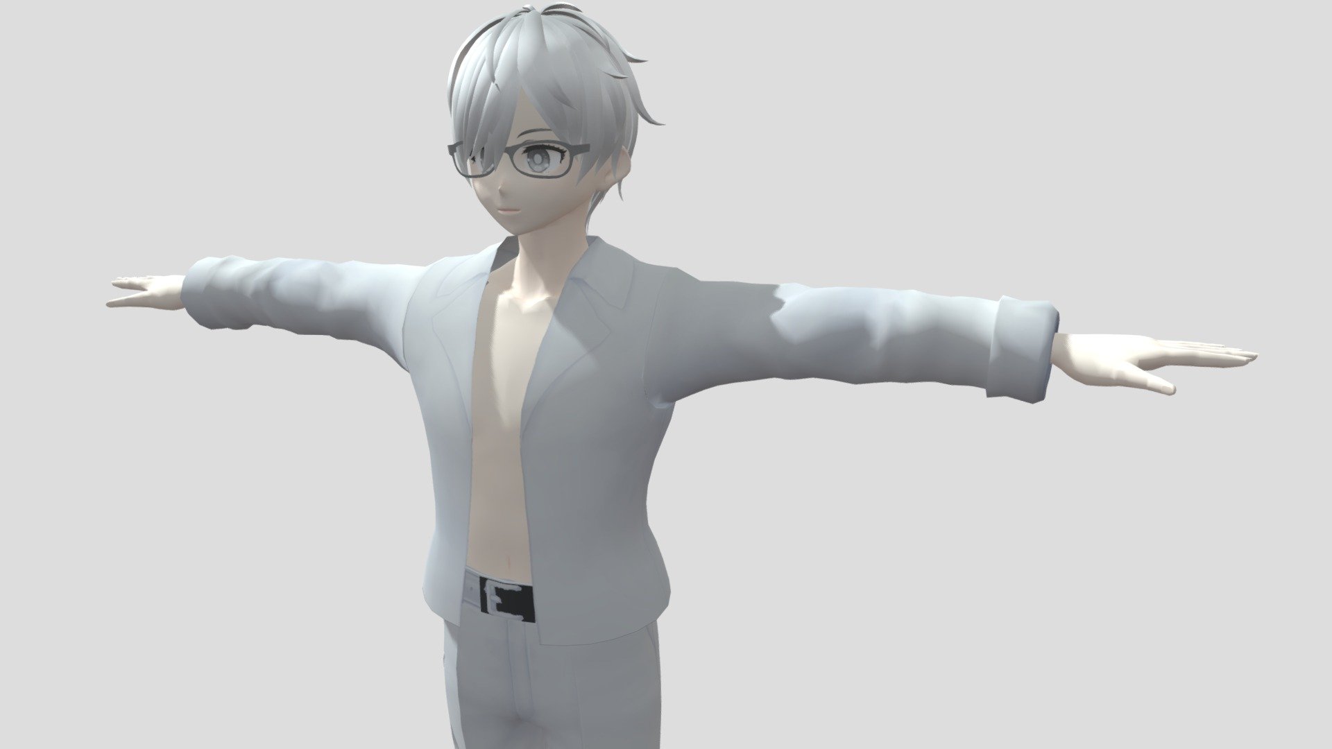 【anime Character Alex94i60】akira V2 Buy Royalty Free 3d Model By