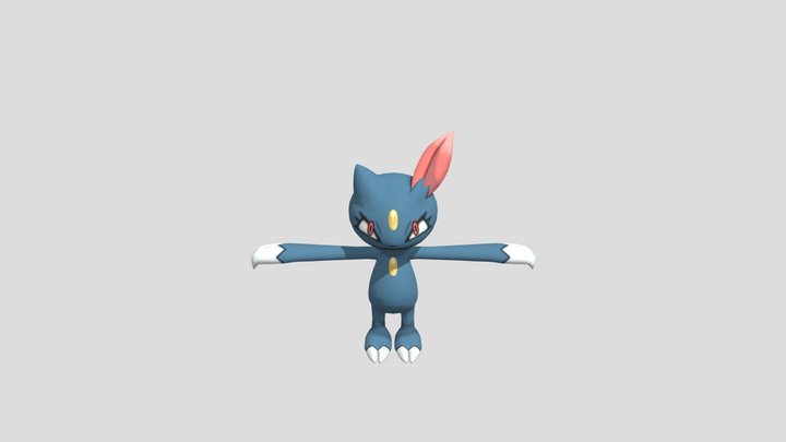 Sneasel male 3D Model