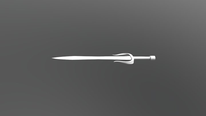 Simple Sword 3D Model
