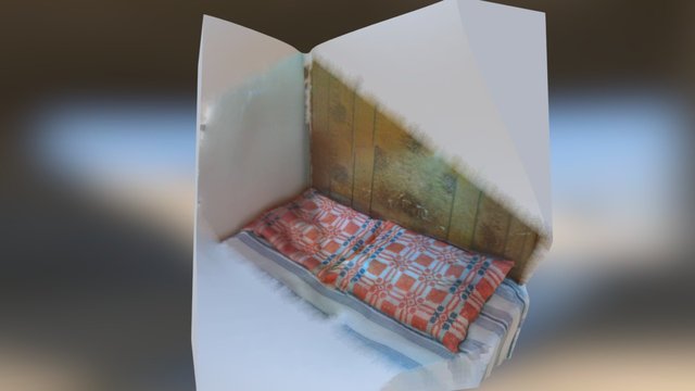 Фрагмент от леглото на Елин Пелин 3D Model