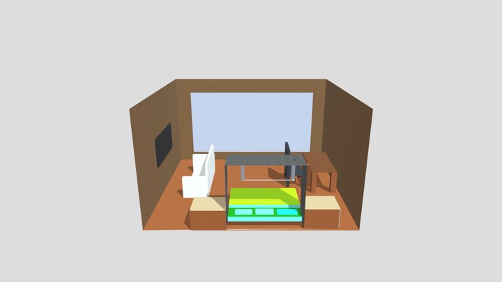 Bedroom 3D Model