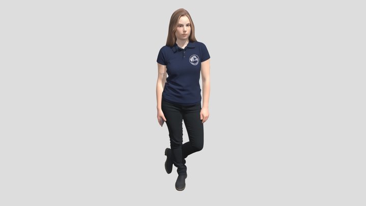 Navy Polo Portrait – Modelo 3D gratuito STL