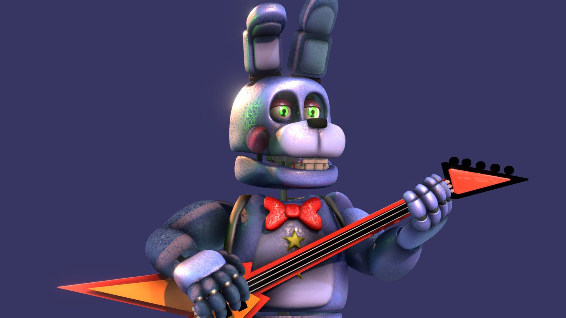 Rockstar Bonnie By Chuizaproductions Download Free D Model By Faertoon D B Sketchfab