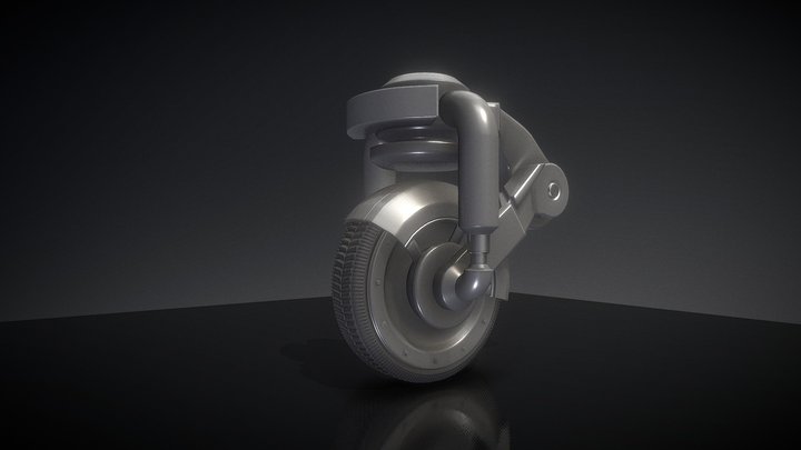 Simple Wheel Rig with Hydraulics – Kostenloses 3D-Modell STL