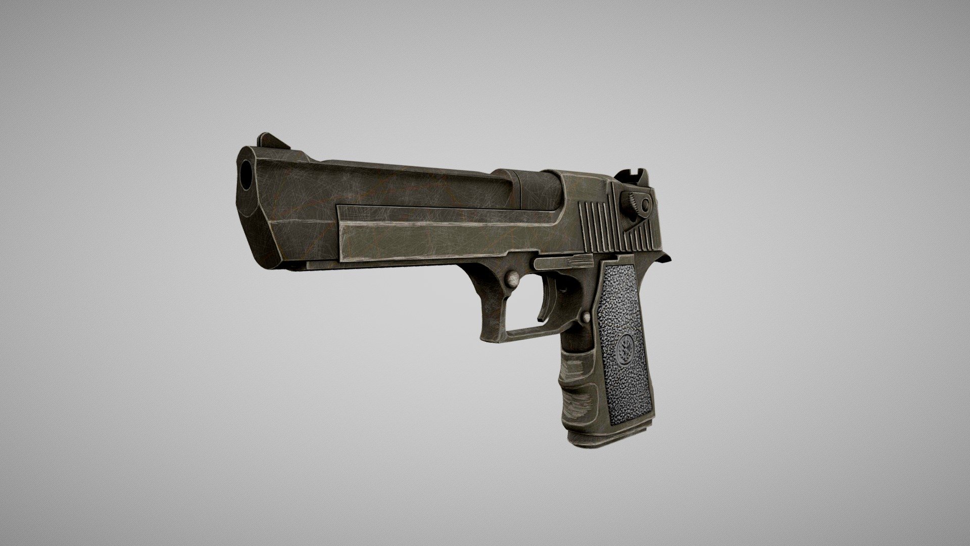 Desert Eagle Pistol - Buy Royalty Free 3D model by SQUIR3D [6d3a0c3 ...